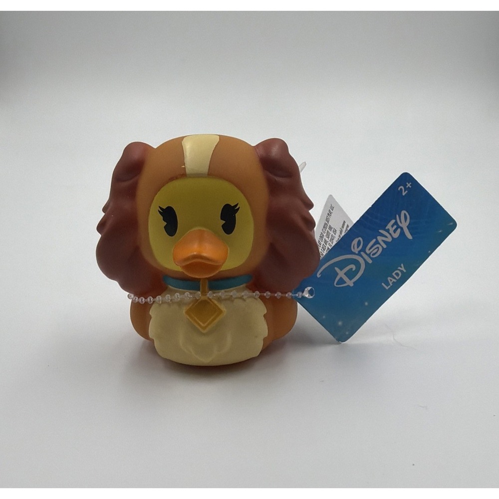 Disney Lady & the Tramp - Lady Rubber Duck Approx 2.5" High